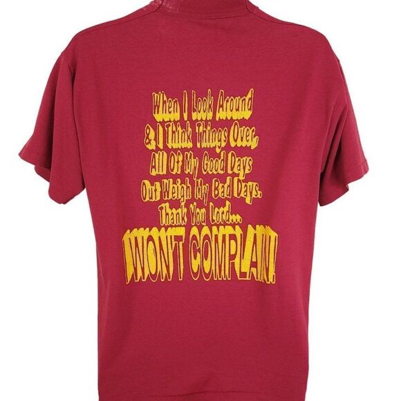 Christian T Shirt Vintage 90s God Has Been So Good To Me Made In USA Mens Size L - Picture 3 of 9